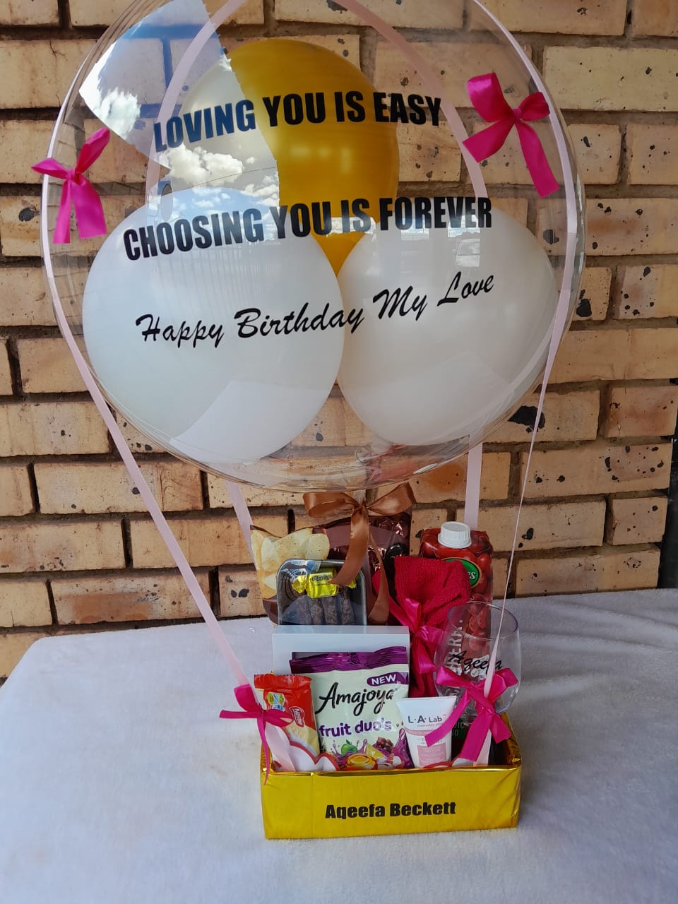 A personalised item